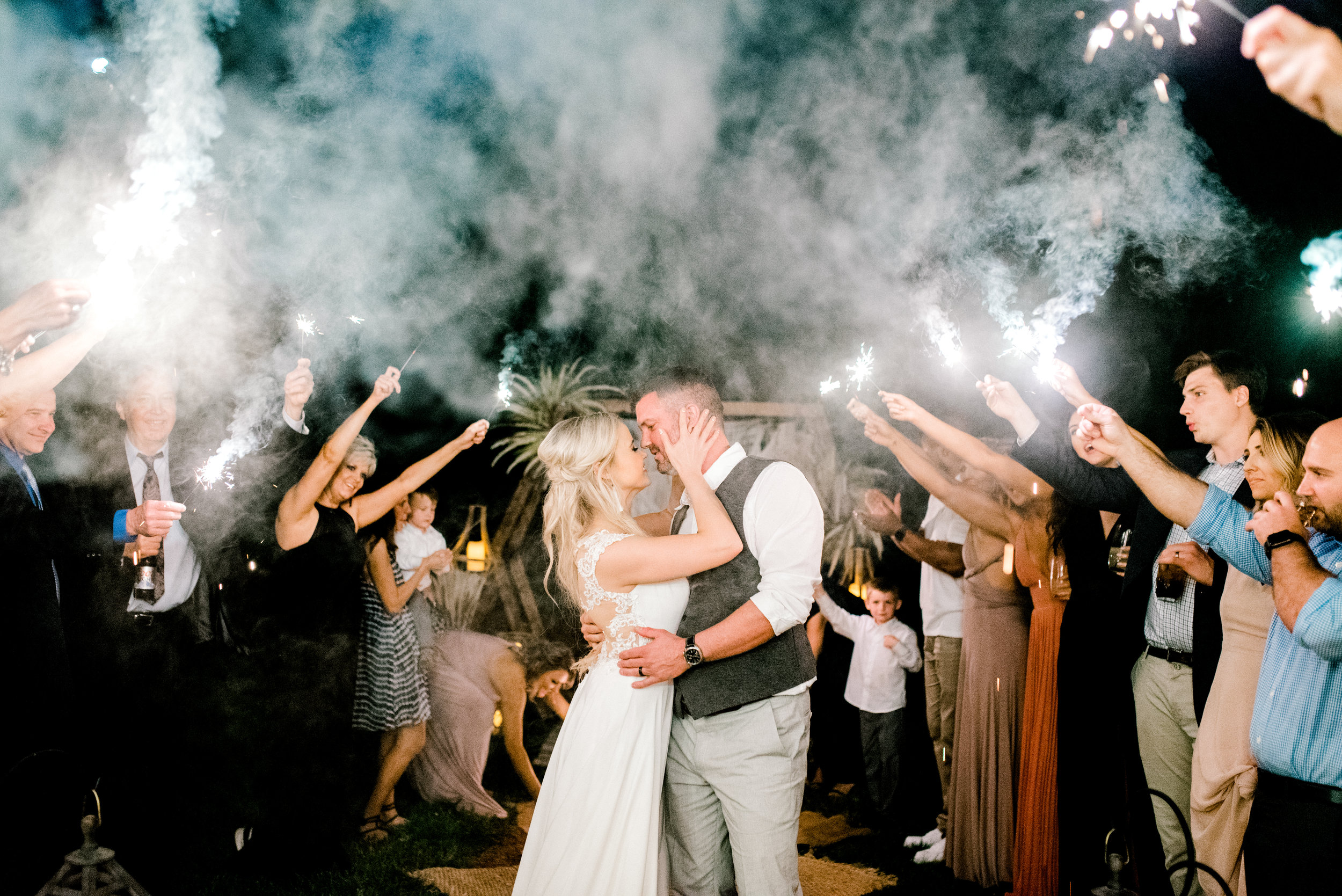 best-lexington-wedding-photographer-sparkler-exit
